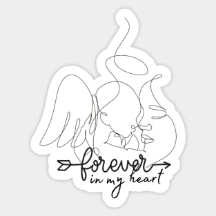 Forever In My Heart Sticker